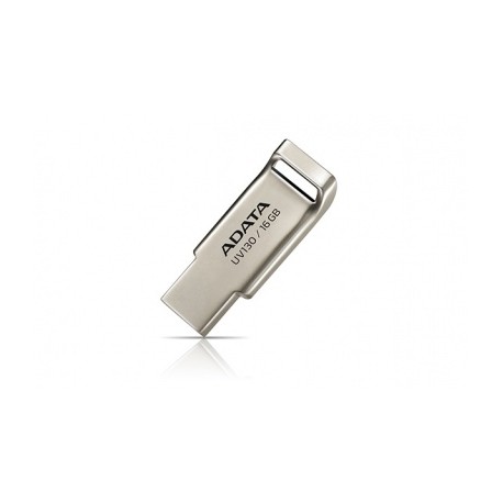 Memoria USB Adata UV130 Gold, 16GB, USB 2.0, Oro