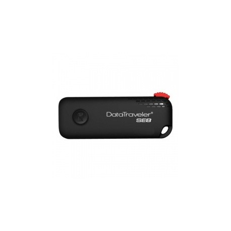 Memoria USB Kingston DataTraveler SE8, 8GB, USB 2.0, Negro