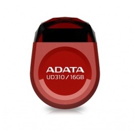 Memoria USB Adata DashDrive Durable UD310, 16GB, USB 2.0, Rojo