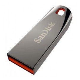 Memoria USB SanDisk Cruzer Force, 64GB, USB 2.0, Metálico