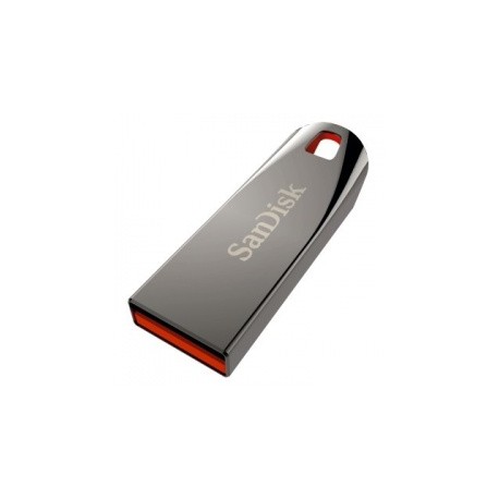 Memoria USB SanDisk Cruzer Force, 64GB, USB 2.0, Metálico