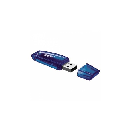 Memoria USB Emtec C400, 32GB, USB 2.0, Azul