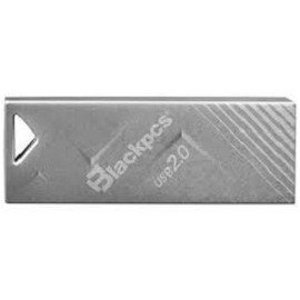 Memoria USB Blackpcs MU2104S, 16GB, USB 2.0, Plata