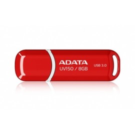 Memoria USB Adata DashDrive UV150, 8GB, USB 3.0, Rojo