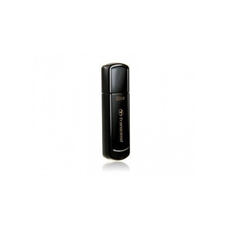 Memoria USB Transcend JetFlash 350, 32GB, USB 2.0, Negro