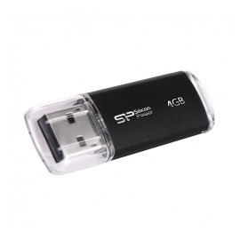 Memoria USB Silicon Power Ultima-II, 4GB, USB 2.0, Negro