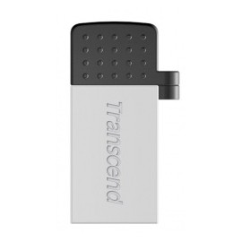 Memoria USB Transcend Jetflash 380S, 8GB, USB 2.0, Plata