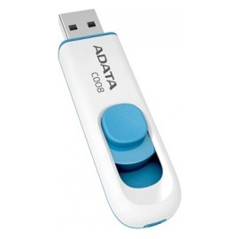 Memoria USB Adata C008, 8GB, USB 2.0, Azul