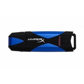 Memoria USB Kingston DataTraveler HyperX30, 256GB, USB 3.0, Lectura 225MB