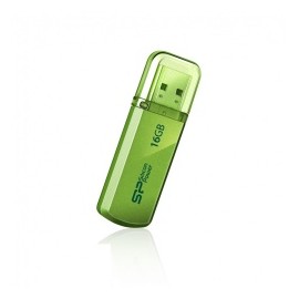 Memoria USB Silicon Power Helios 101, 16GB, USB 2.0, Verde