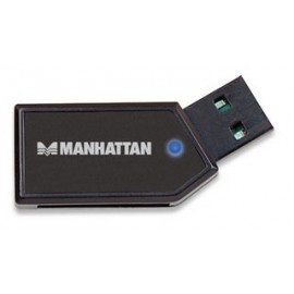 Manhattan Lector de Memoria USB 2.0, 24 en 1, 480 Mbit