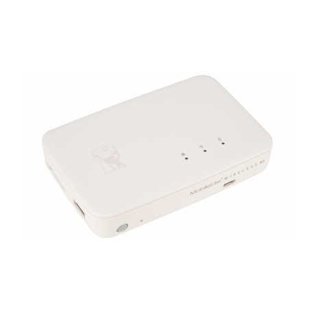 Kingston Lector de Memoria MobileLite Wireless G3, Inalámbrico, USB 2.0, Blanco