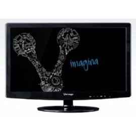 Monitor Vorago LED-W15-200 15.6, Widescreen, Negro