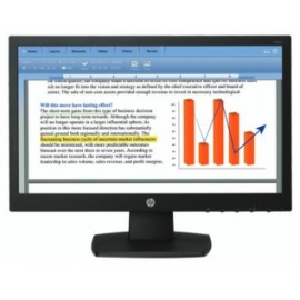 Monitor HP V193b LED 18.5'Widescreen, Negro