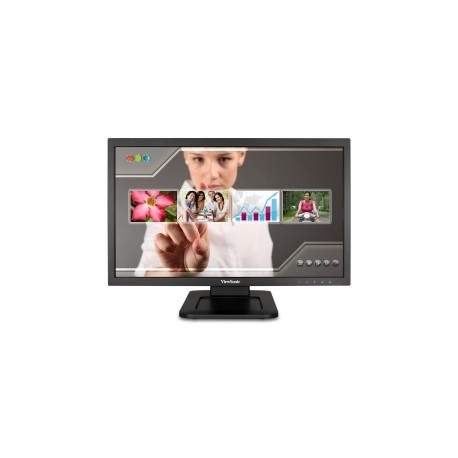 Monitor ViewSonic TD2220 LED Touchscreen 21.5, FullHD, Widescreen, Bocinas Integradas, Negro