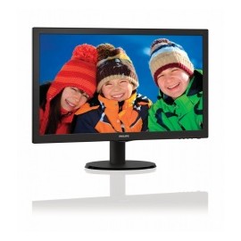 Monitor Philips 223V5LHSB LED 21.5, FullHD, Widescreen, HDMI, Negro