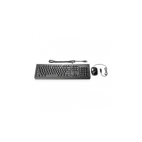 Kit de Teclado y Mouse HP Essential H6L29AA, Alámbrico, USB, Negro