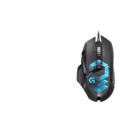 Mouse Gamer Logitech Óptico G502 Proteus Spectrum, Alámbrico, 12000DPI, USB