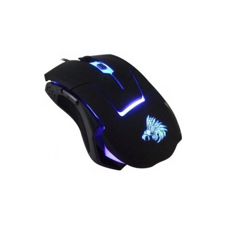 Mouse Gamer Eagle Warrior Óptico G13, Alámbrico, 2400DPI, USB, Negro