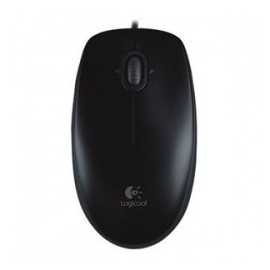 Mouse Logitech Óptico M100, Alámbrico, USB, 1000DPI, Negro