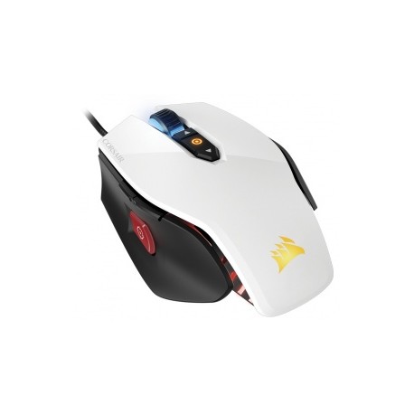 Mouse Gamer Corsair Óptico M65 PRO RGB, Alámbrico, USB, 12000DPI, Blanco