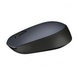 Mouse Logitech Óptico M170, Inalámbrico, USB, Negro/Gris