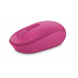 Microsoft Wireless Mobile Mouse 1850, Inalámbrico, USB, 1000DPI, Magenta