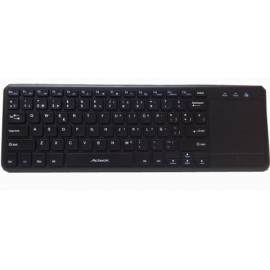 Teclado Acteck skp-500, Inalámbrico, USB, Negro (Inglés)