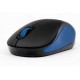 Mini Mouse Naceb Óptico NA-563A, Inalámbrico, 1000DPI, Azul