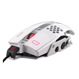 Mouse Gamer Tt eSPORTS Láser Level 10 M, Alámbrico, USB, 8200DPI, Blanco