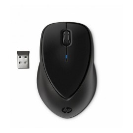 Mouse HP Óptico de Sujeción Cómoda H2L63AA, Inalámbrico, USB, Negro