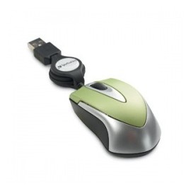 Mini Mouse Verbatim Óptico Travel, USB, Verde