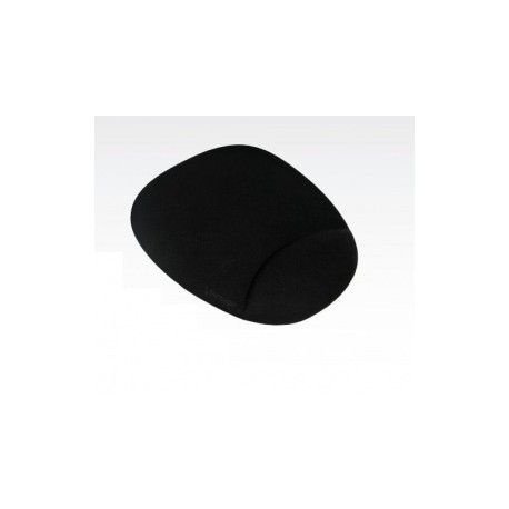 Mousepad Vorago con Descansa Muñecas de Gel, 17.5x22cm, Negro