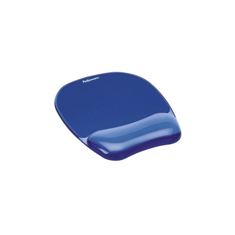 Mousepad Fellowes con Descansa Muñecas de Gel, 20.2x23cm, Grosor 3.2cm, Azul