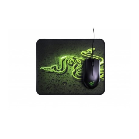 Mouse Gamer Razer Óptico Abyssus, Alámbrico, USB, 1800DPI, Negro  Mousepad Goliathus