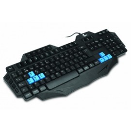 Teclado Gamer Xtech XTK-500S, Alámbrico, USB, Negro (Español)