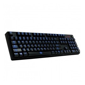 Teclado Tt eSports POSEIDON Z, Mecánico, Blue Switch, Alámbrico, 1.8 Metros, USB, Negro (Inglés)