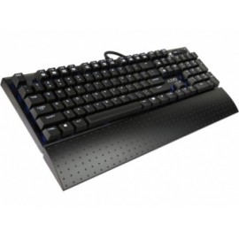 Teclado Gamer Azio MGK1-K, Teclado Mecánico, Cherry MX Marrón, Alámbrico, Negro (Inglés)