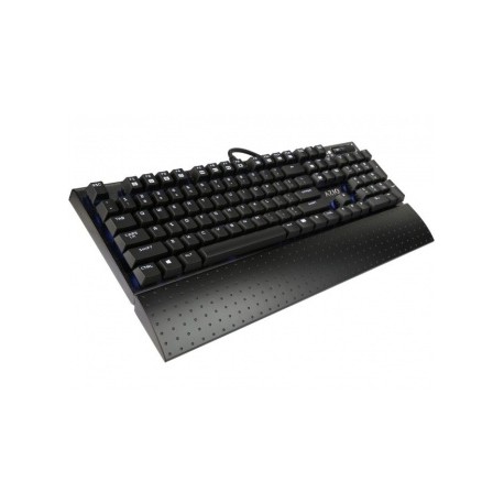 Teclado Gamer Azio MGK1-K, Teclado Mecánico, Cherry MX Marrón, Alámbrico, Negro (Inglés)