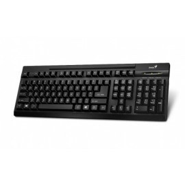 Teclado Genius Básico KB-125, Alámbrico, USB, Negro (Inglés)