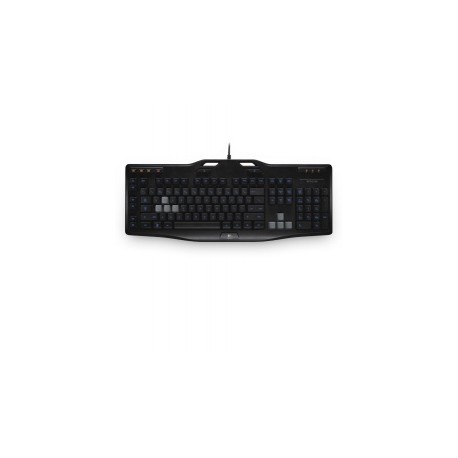 Teclado Gamer Logitech G105, Alámbrico, USB, Negro (Inglés)