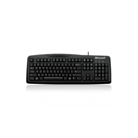 Teclado Microsoft Wired Keyboard 200 Business, Alámbrico, USB, Negro (Español)