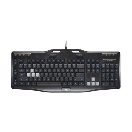 Teclado Gamer Logitech G105, Alámbrico, USB, Negro (Inglés)