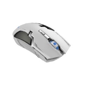 Mouse Gamer Naceb NA-631, RF Inalámbrico, 1600DPI, Blanco