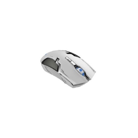 Mouse Gamer Naceb NA-631, RF Inalámbrico, 1600DPI, Blanco