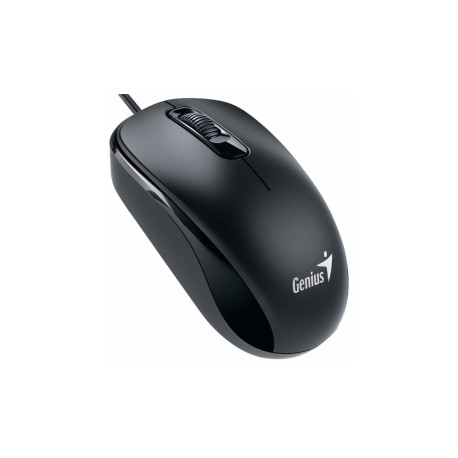 Mouse Genius Óptico DX-110, Alámbrico, USB, 1000DPI, Negro