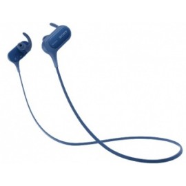 Sony Audífonos Intrauriculares Deportivos con Micrófono XB50BS, Inalámbrico, Bluetooth, Azul