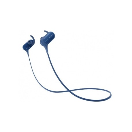 Sony Audífonos Intrauriculares Deportivos con Micrófono XB50BS, Inalámbrico, Bluetooth, Azul