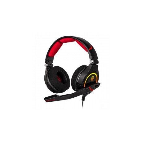 Tt eSPORTS Audifonos Gamer CRONOS RGB 7.1, Alámbrico, 1.8 Metros, 3.5mm, Negro