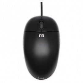 Mouse HP Óptico QY777A6, Alámbrico, USB, 800DPI, Negro